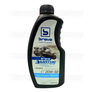 BRAVA MOTUS SAE 20W50 4 TIEMPO SEMISINTETICO 946ML