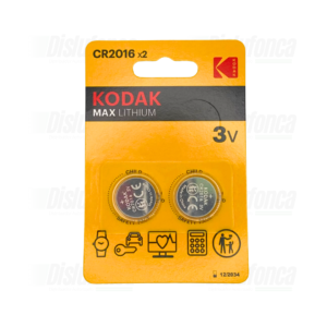 KODAK MAX LITHIUM CR2016 X2