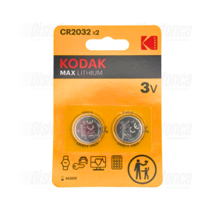 KODAK MAX LITHIUM CR2032 X2